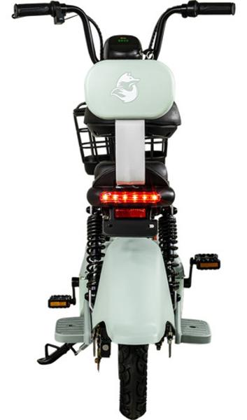 Bicicleta Electrica Bicimoto 350w 12v 25km/h Luces Full Led Menta BIZMO