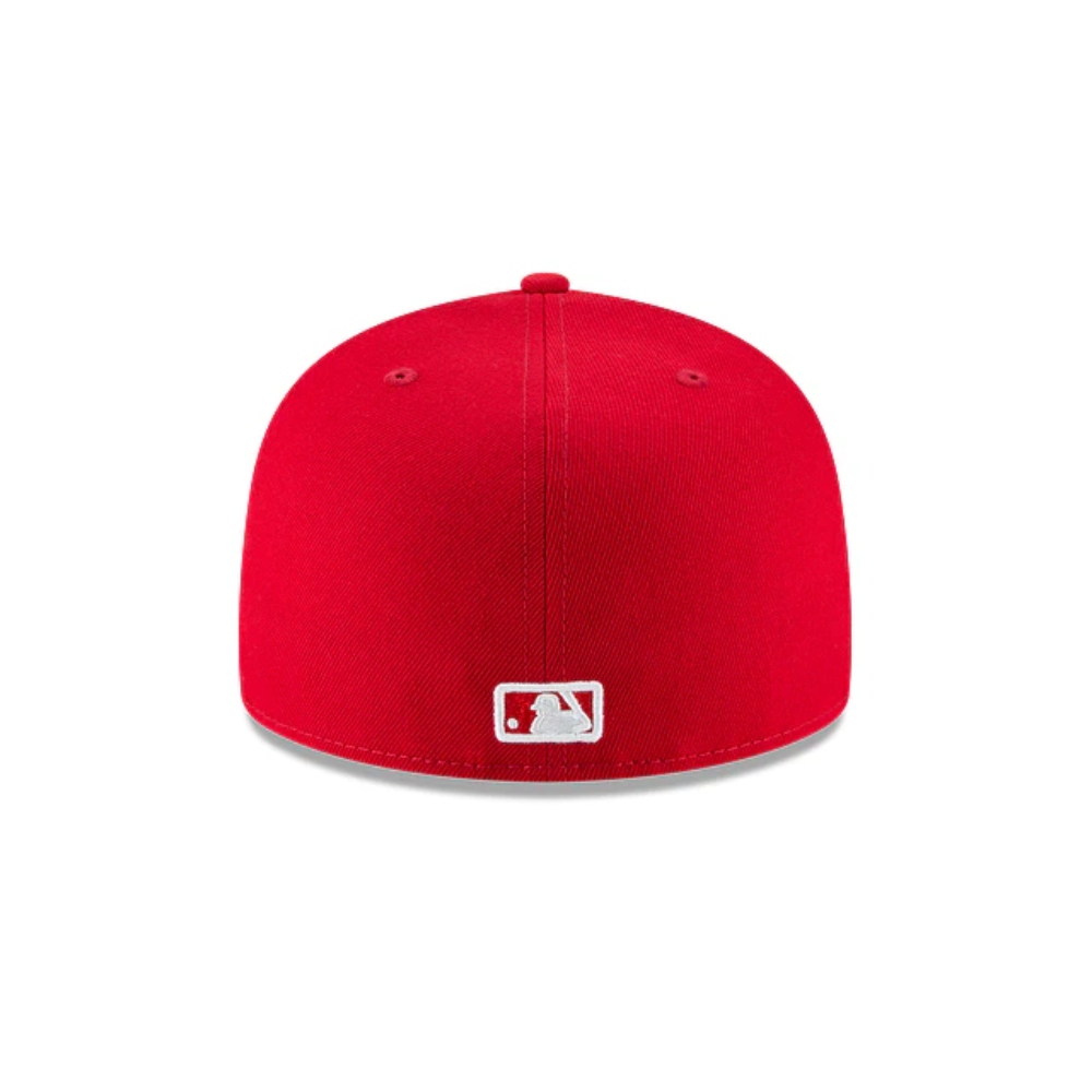 Gorra New Era 59Fifty Atlanta Braves Roja 11591179 TALLA 7
