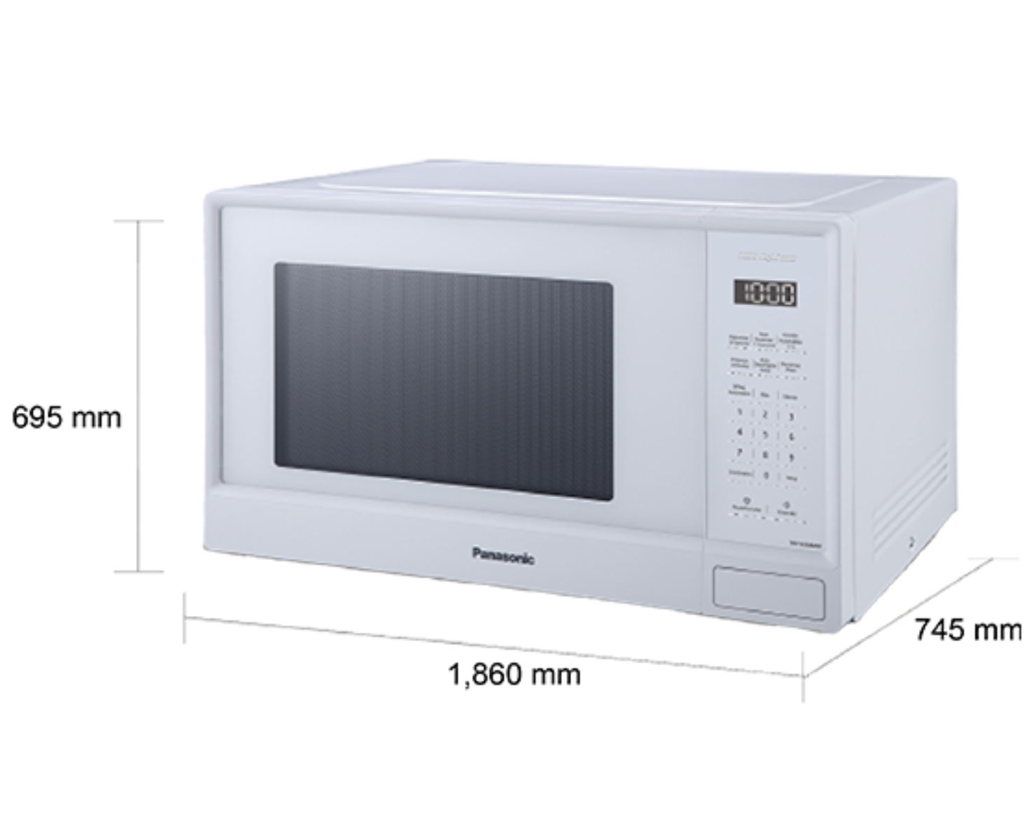 Horno de Microondas Panasonic NN-SB636WRUH 1.3 Pies Convencional Blanco SYP-Y16*