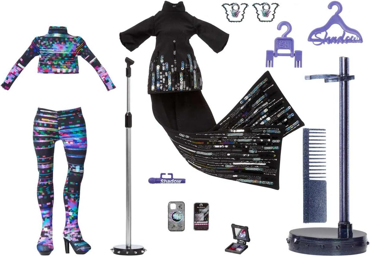 Rainbow High Shadow High Serie 2 Muñeca Reina Glitch Crowne