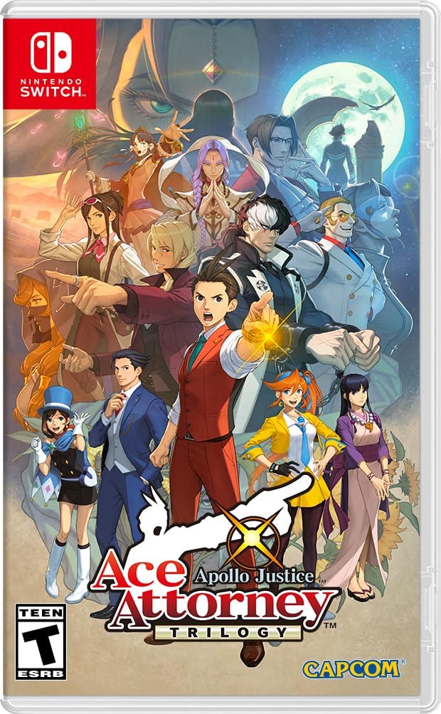 Apollo justice Ace Attorney trilogy Nintendo switch sellado