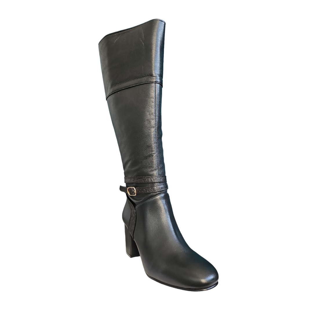 Bota Con Diseño En Tobillo David Serrano