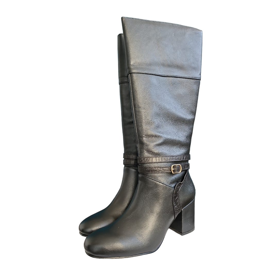 Bota Con Diseño En Tobillo David Serrano