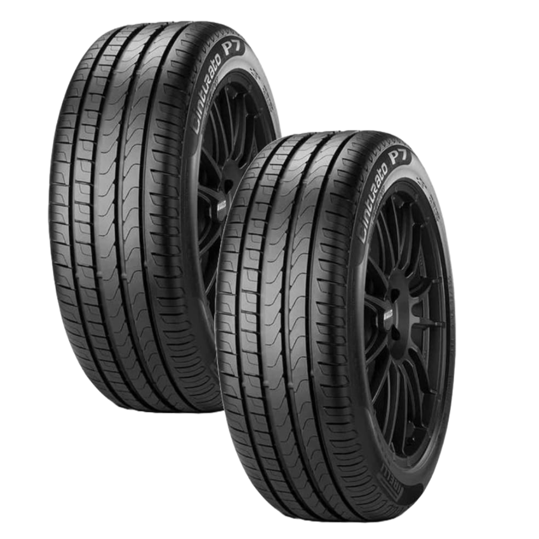 Paquete De 2 Llantas 225/45 R18 Pirelli Cinturato P7(*) 95y
