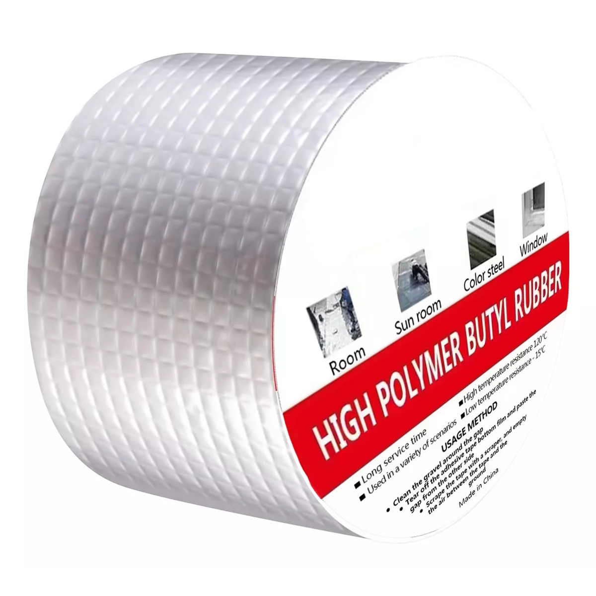 Cinta Impermeable Tapa Goteras 5cm X 10mts