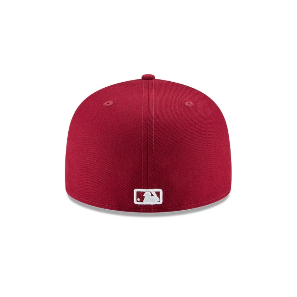 Gorra New Era 59Fifty Angeles Dodgers Vino 11591148 Talla 7 3/8