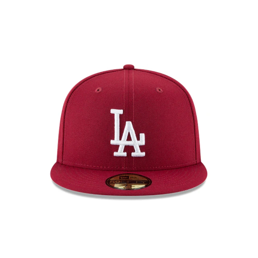 Gorra New Era 59Fifty Angeles Dodgers Vino 11591148 Talla 7 3/8