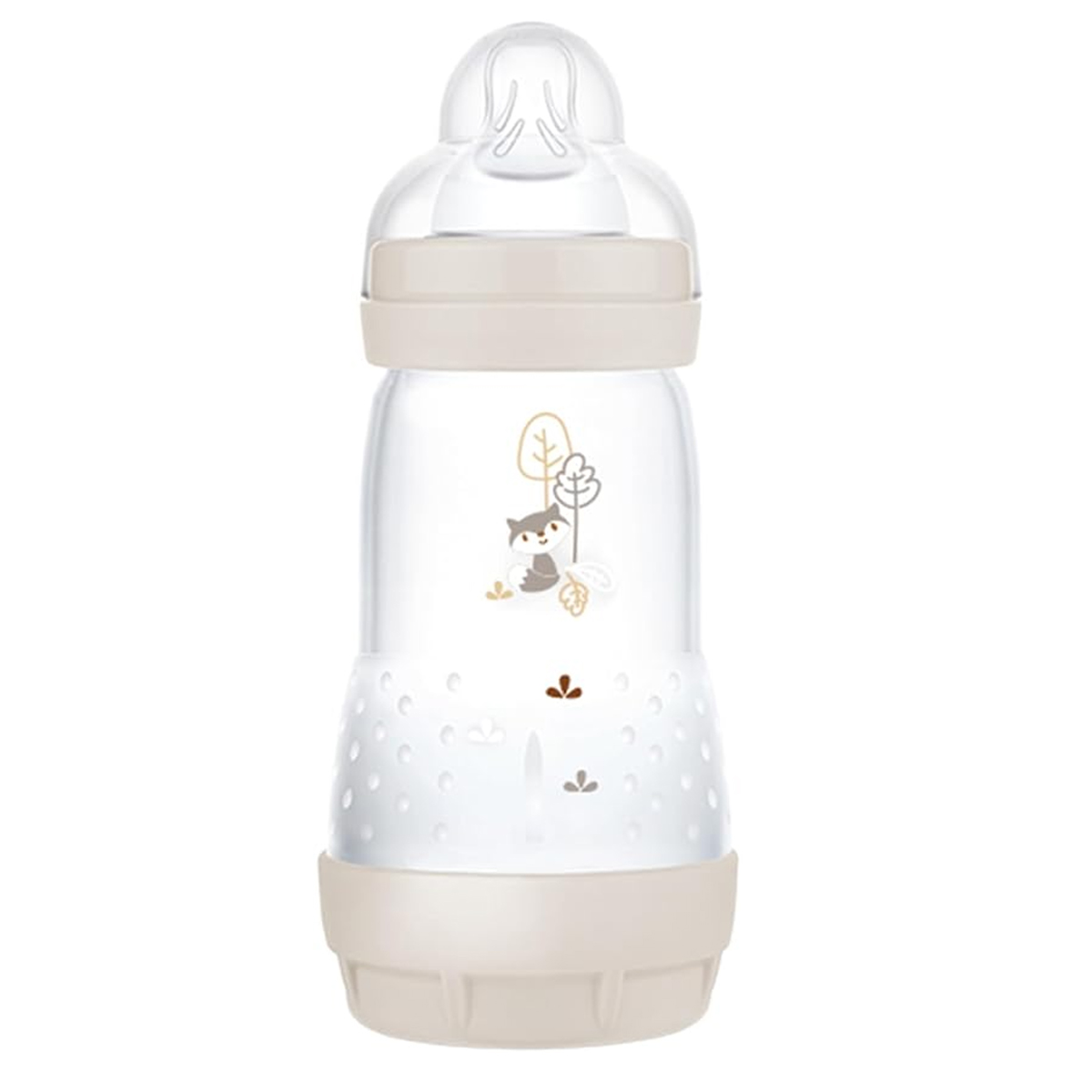 Biberón Mam Baby Easy Start 9oz 2pz Gris Zorro