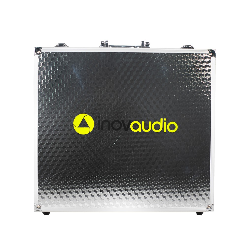 Micrófono Inalám INOVAUDIO MD-202 Doble D/mano Recargable