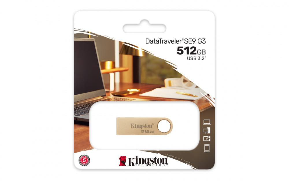 Memoria USB Kingston, DTSE9G3-512GB