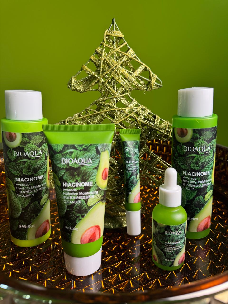 Kit Cuidado Facial Aguacate Y Niacinamida