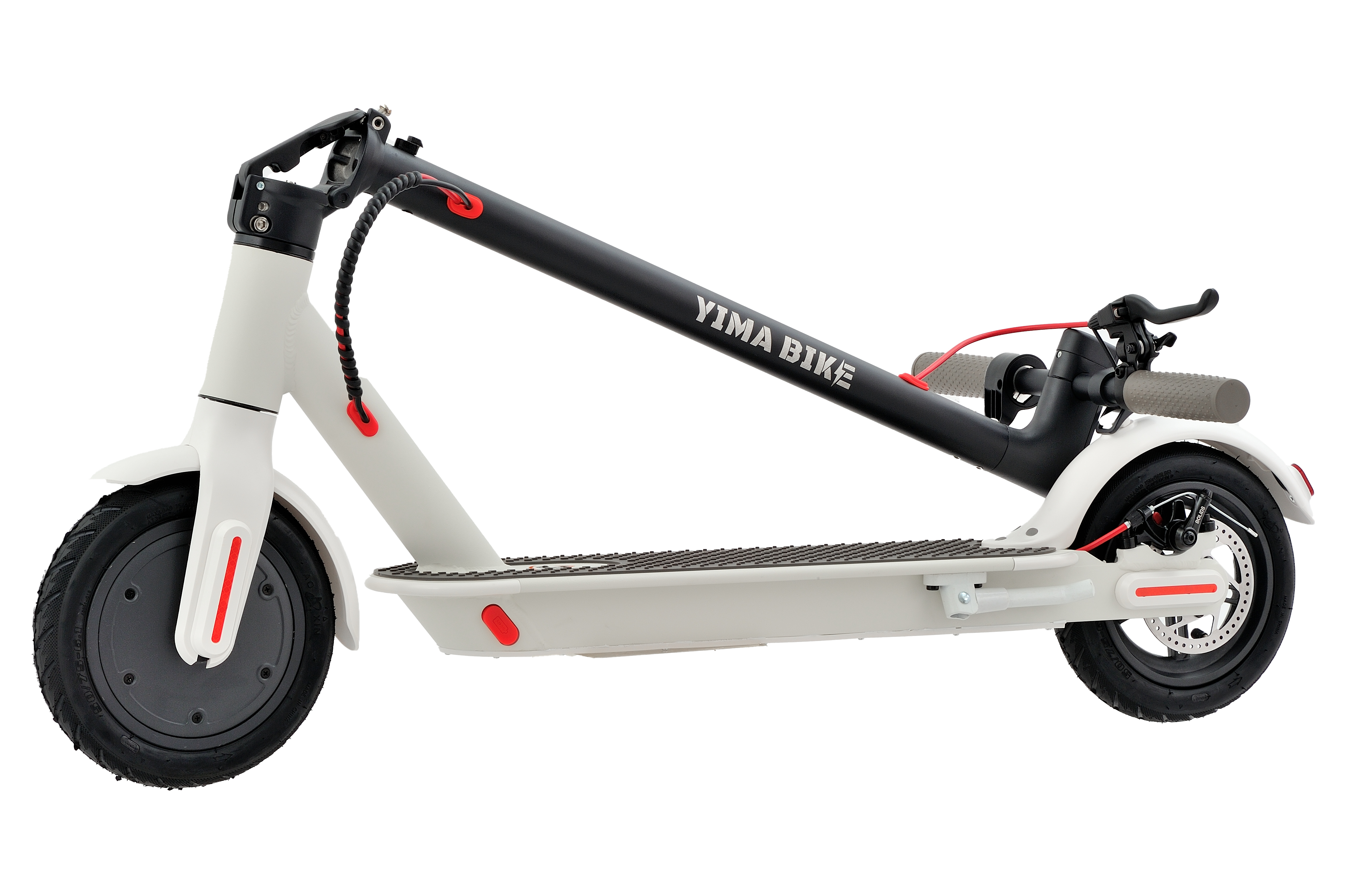 Scooter Eléctrico Marca Yima Bike CT1 "Colibrí" 450W Blanco