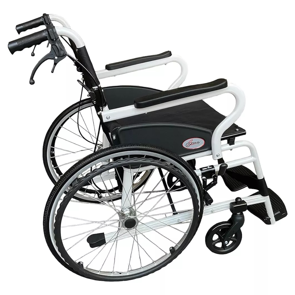 Silla Ruedas Aluminio Super Compacta Bicolor Medimetrics