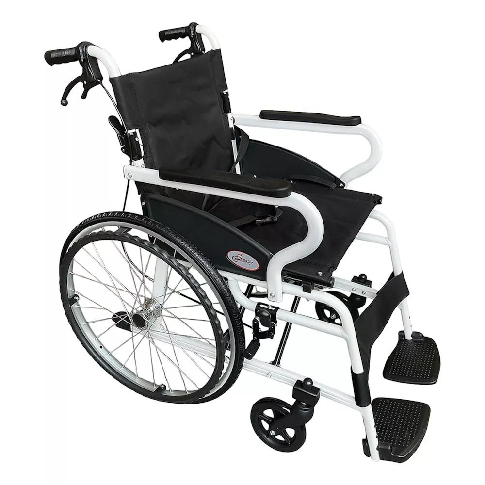 Silla Ruedas Aluminio Super Compacta Bicolor Medimetrics