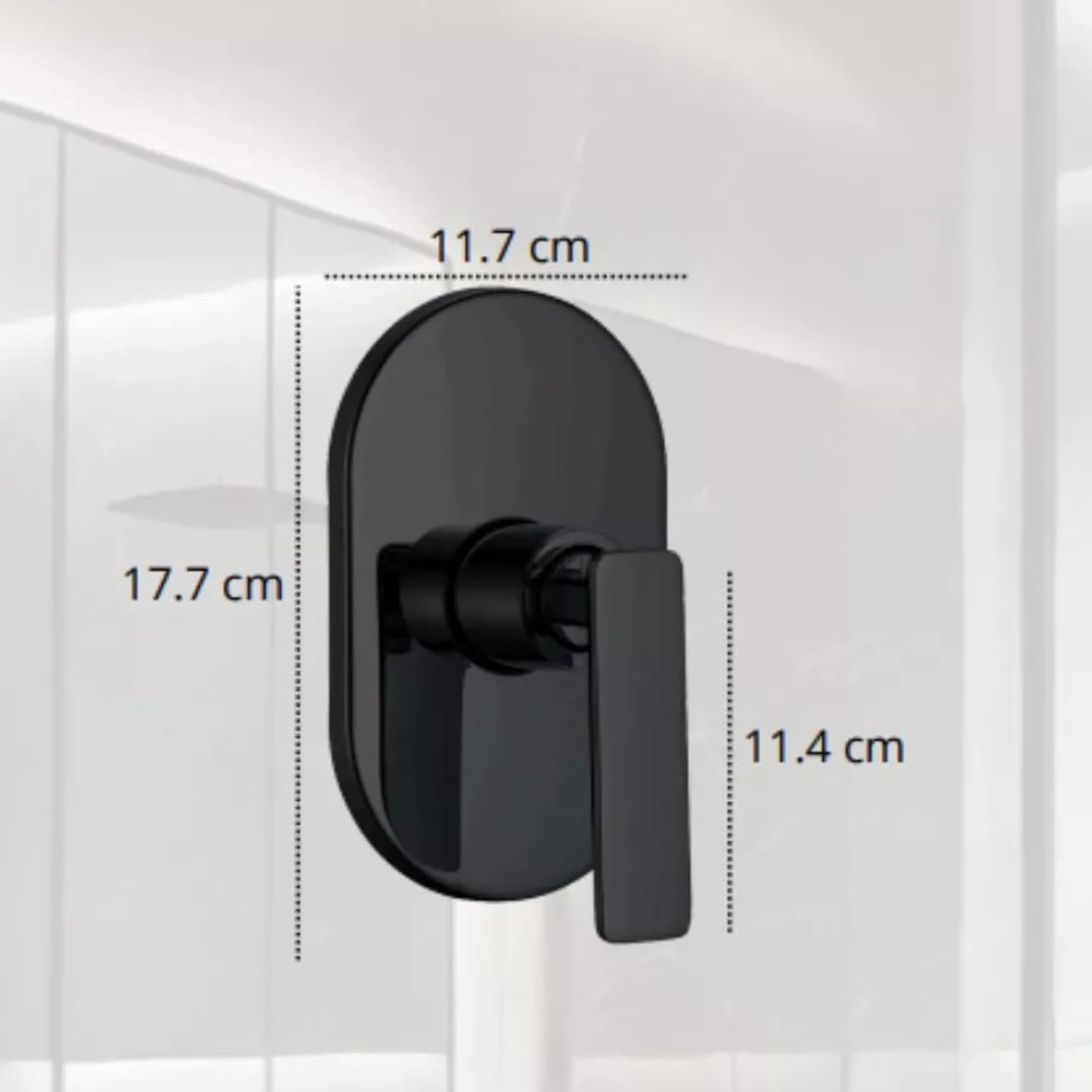 Regaderas Cuadradas XL 12" (30.48 cm x 30.48 cm) Acero Inox, Incluye Brazo de 40 cm, Mezcladora Monomando y Resumidero, Kits de regaderas, set completo de regadera negro mate