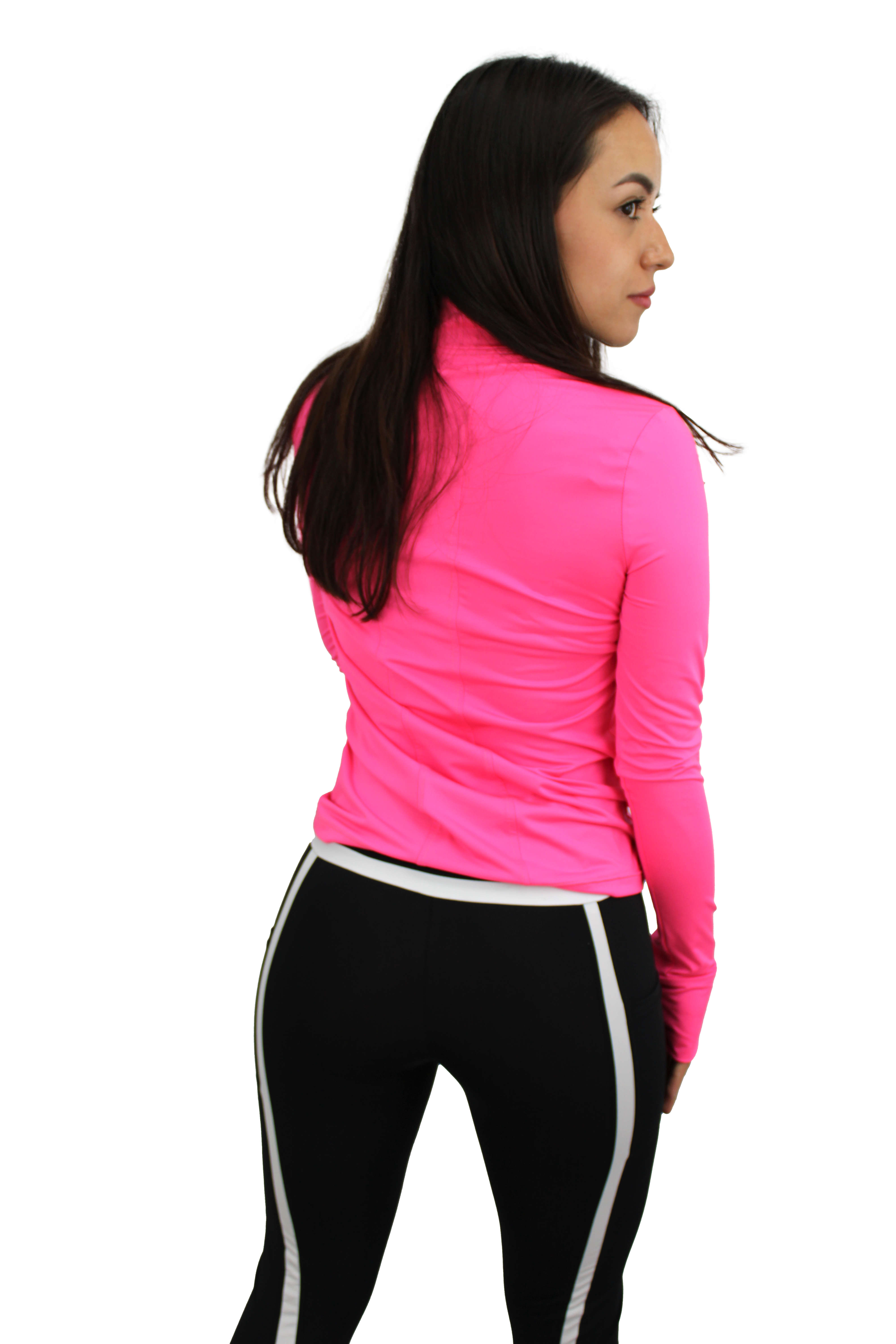 Playera deportiva manga larga para dama