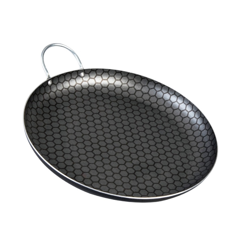Comal 30 cm Aluminio Antiadherente Negro Esencial Cinsa 321964