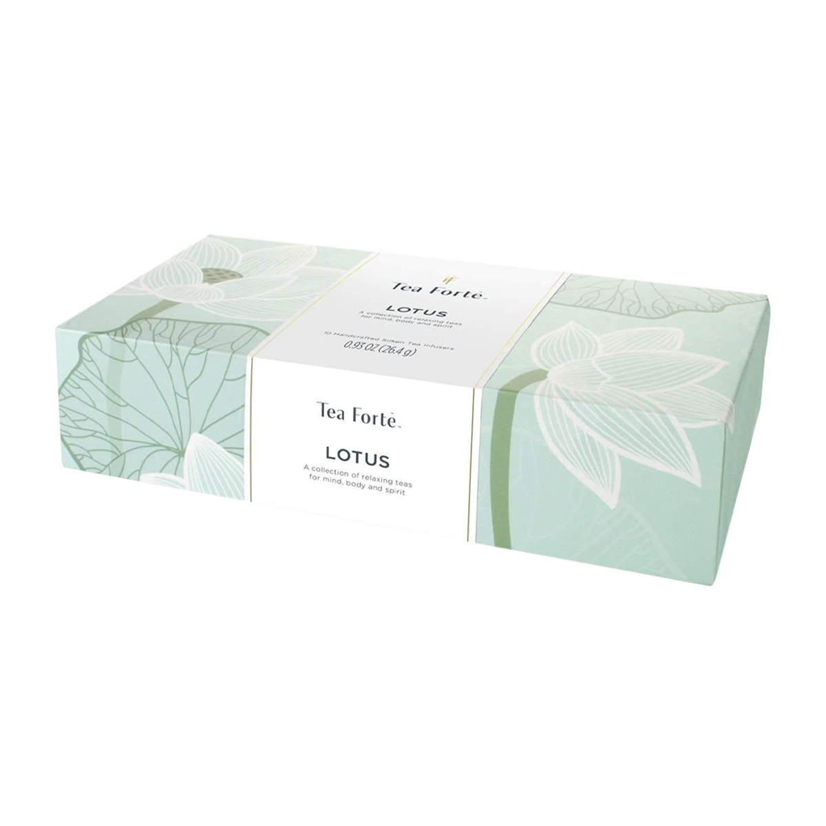 Té Tea Forte Pirámide Surtido Lotus 10pz