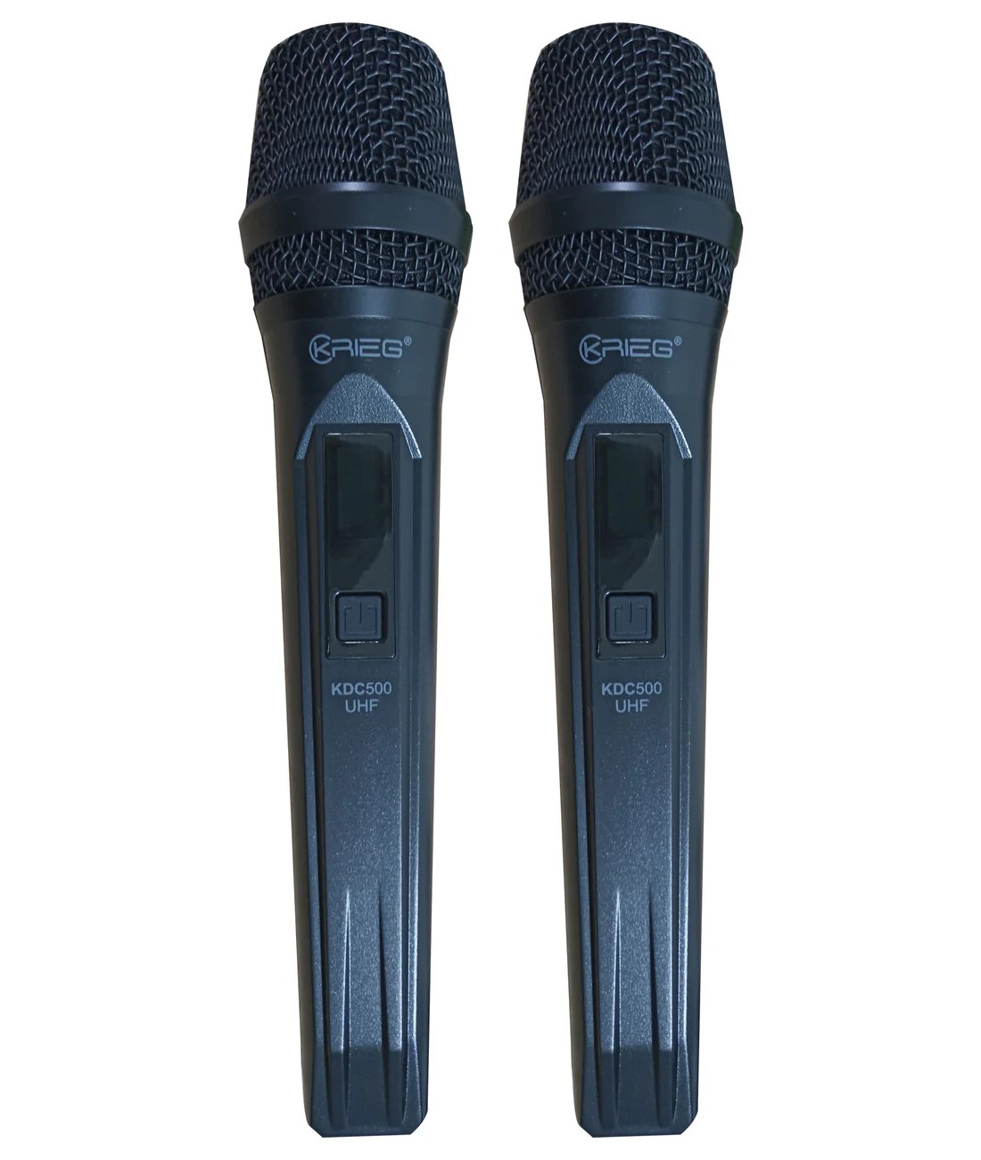 Microfono KRIEG KDC-500 Uhf Inalambrico Doble De Mano