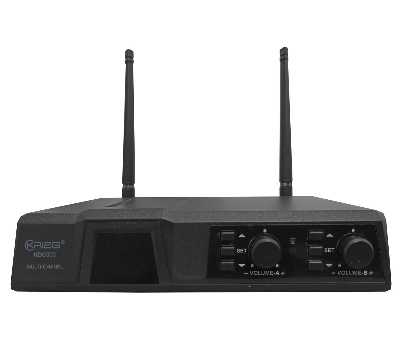 Microfono KRIEG KDC-500 Uhf Inalambrico Doble De Mano