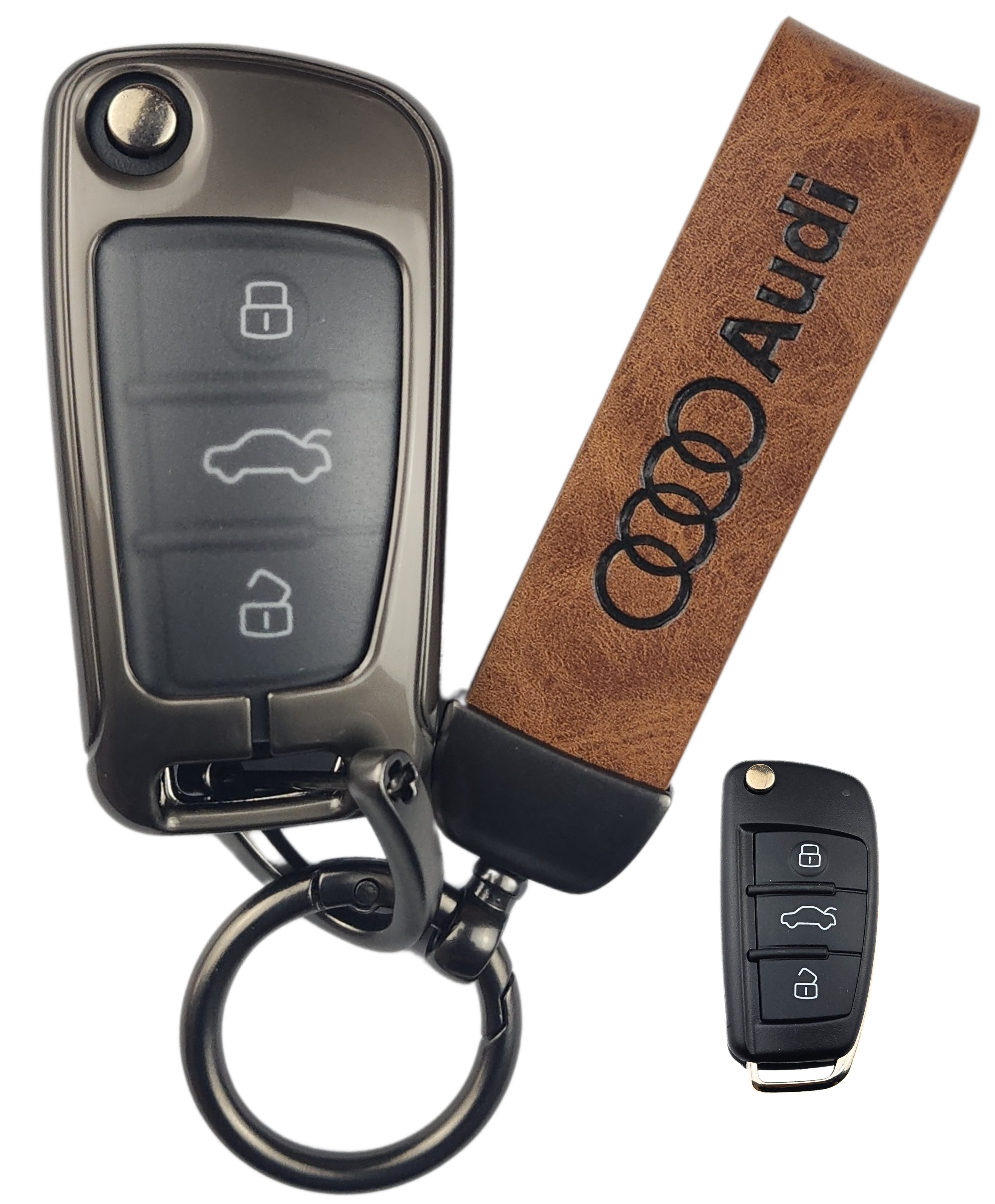 Funda LLave Audi A1 A3 A4 A6 TTS3 S4 Q5 Q7 Zinc