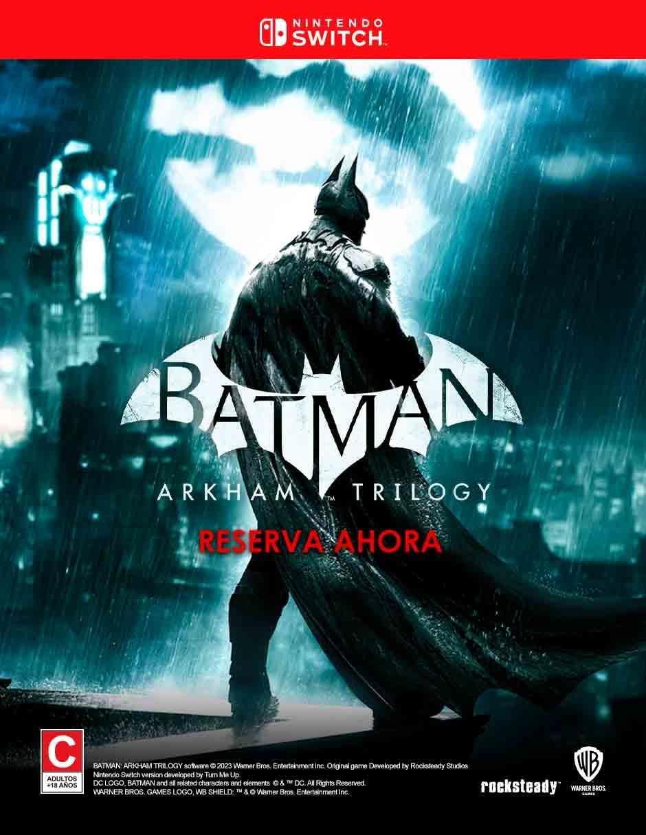 Batman Arkham Trilogy - Nintendo Switch