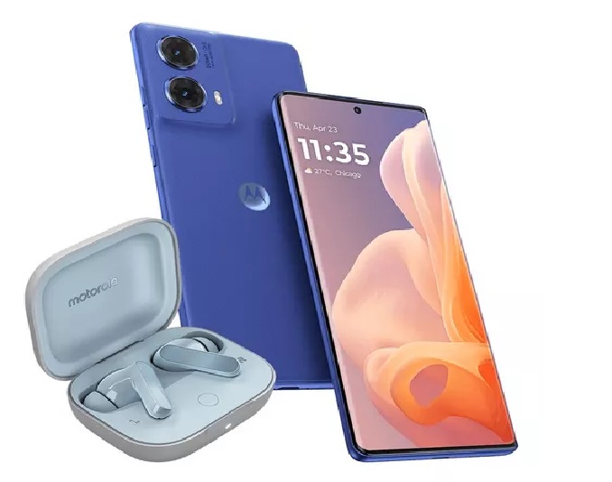 Motorola G85 5G C/AUDIFONOS 256Gb 8Ram Color Azul Desbloqueado Nuevo 