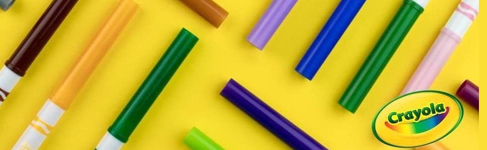Plumones Crayola Supertips 100 + 20 Doodle Scents