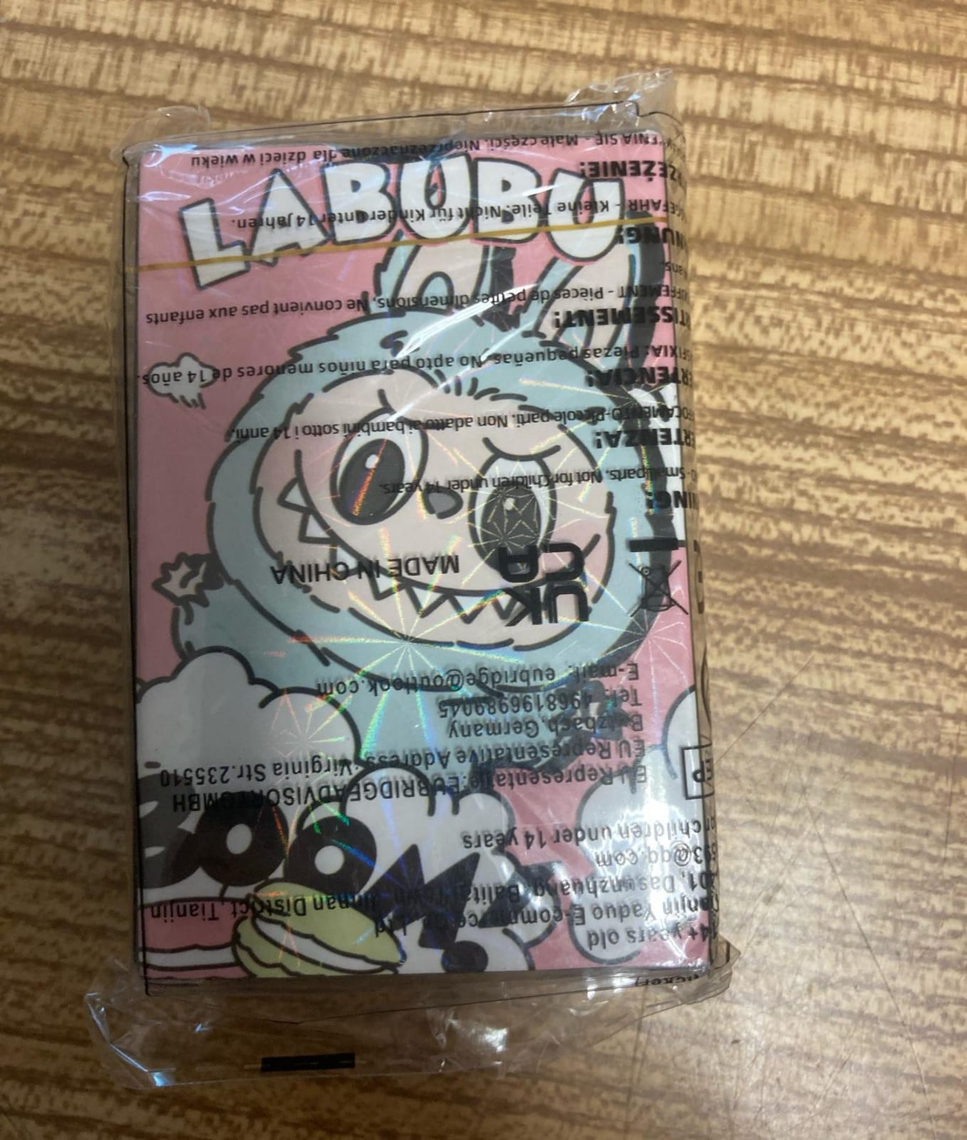 Tarjetas De Labubu + Stikers The Monsters Kawaii 