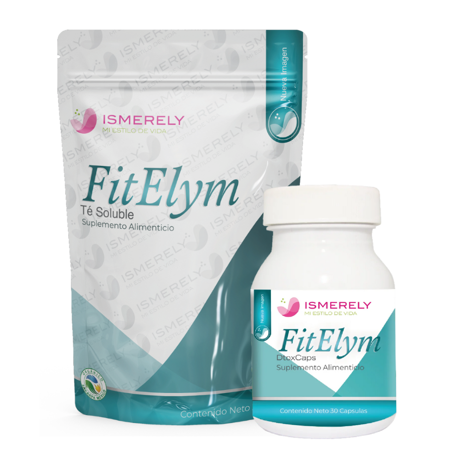 FT Elym Pro Dtx Caps: Suplemento Natural para Reducir Peso, Mejorar la Digestión y Desinflamar