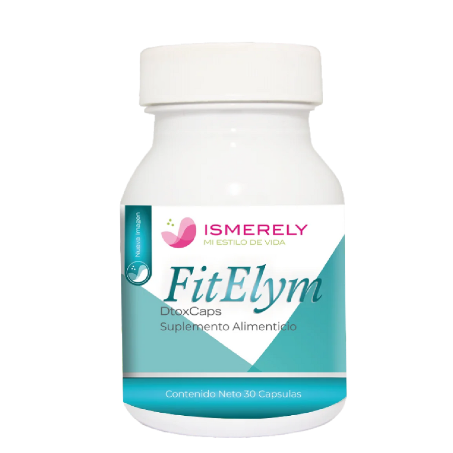 FT Elym Pro Dtx Caps: Suplemento Natural para Reducir Peso, Mejorar la Digestión y Desinflamar