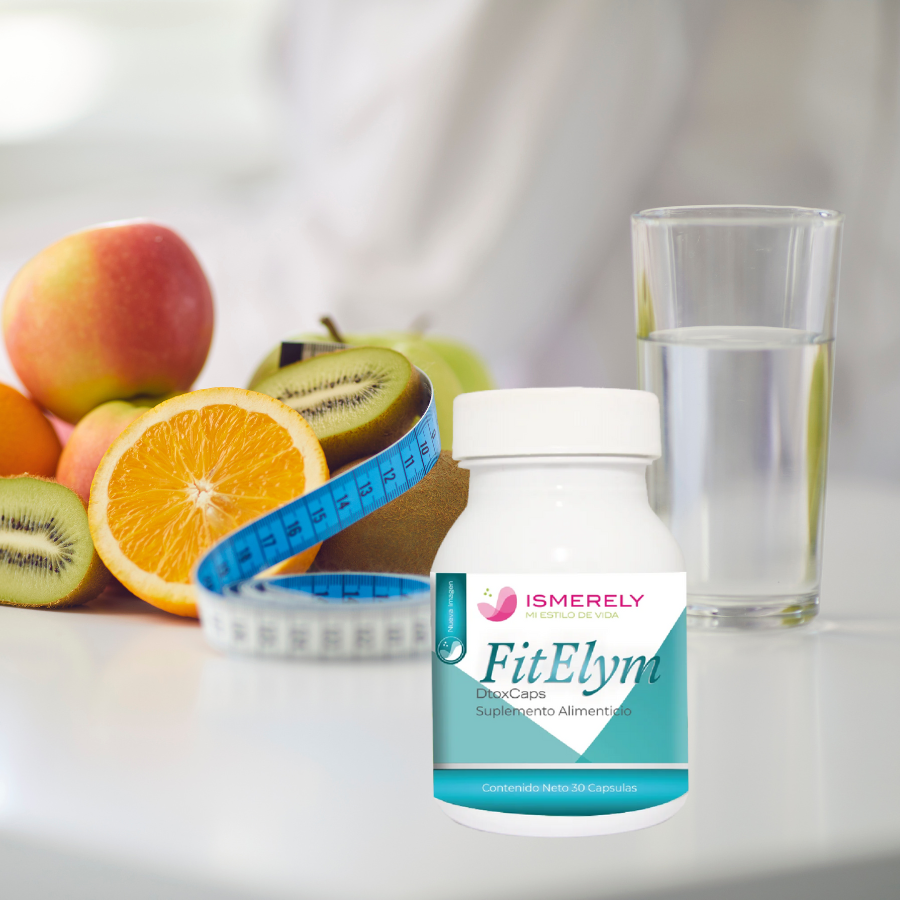 FT Elym Pro Dtx Caps: Suplemento Natural para Reducir Peso, Mejorar la Digestión y Desinflamar