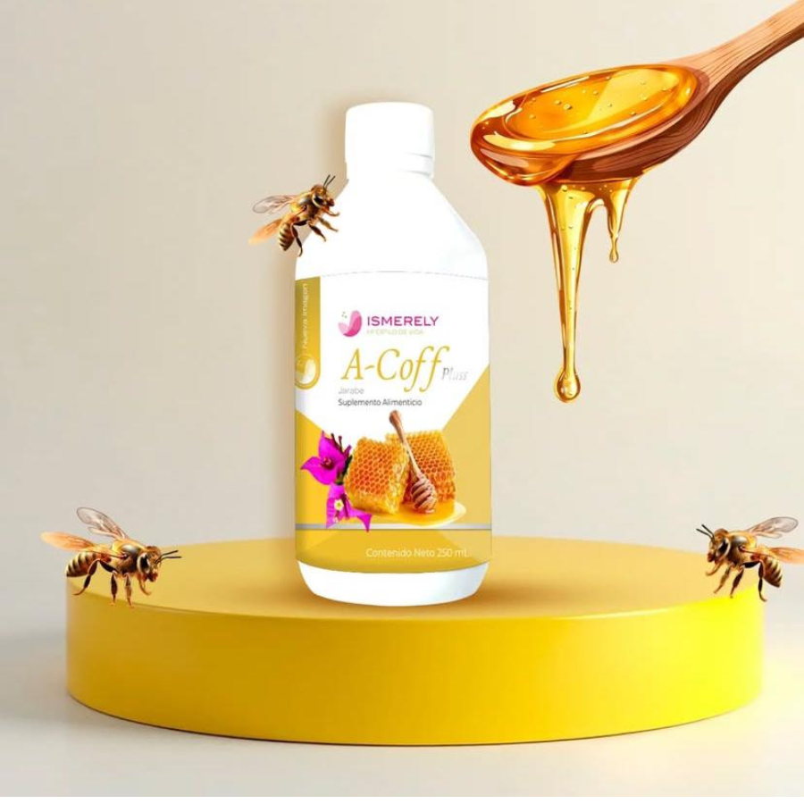  A-Coff Jarabe Respiratorio: Alivio Natural para Catarro, Gripe, Asma y Congestión Nasal 