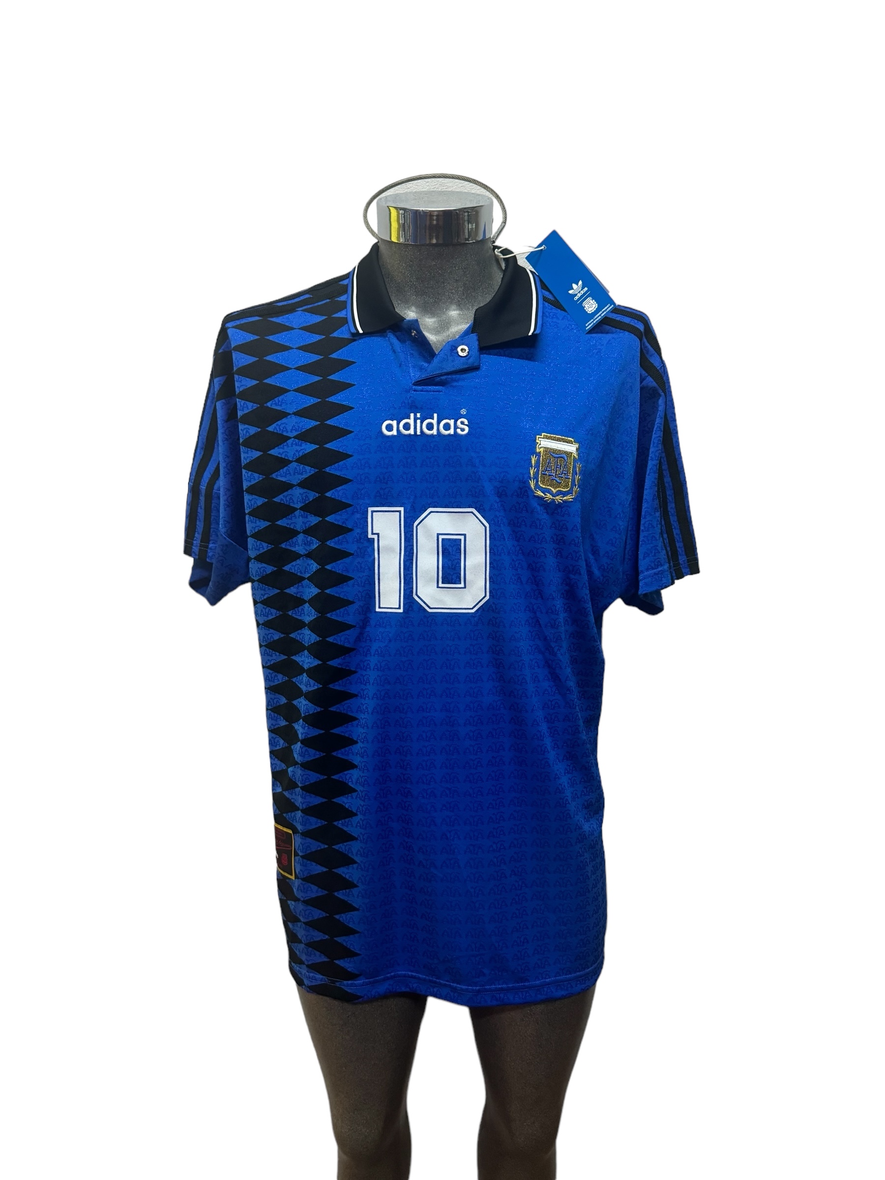 Jersey Original Adidas Selección Argentina Visita mundial 1994 #10 IS0266