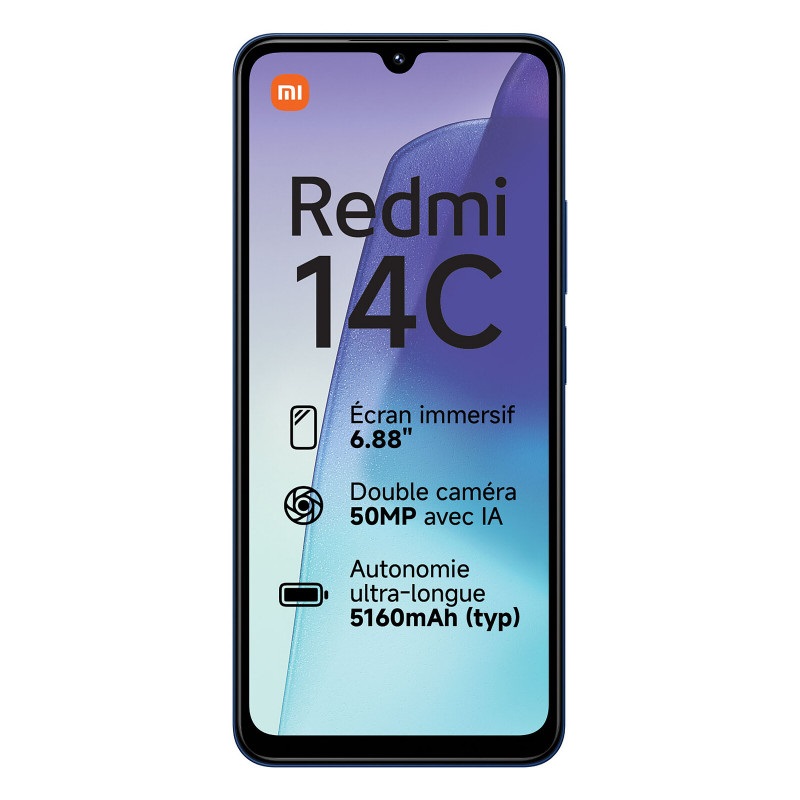 XIAOMI REDMI 14C 128Gb 4Ram Color Negro Nuevo Desbloqueado