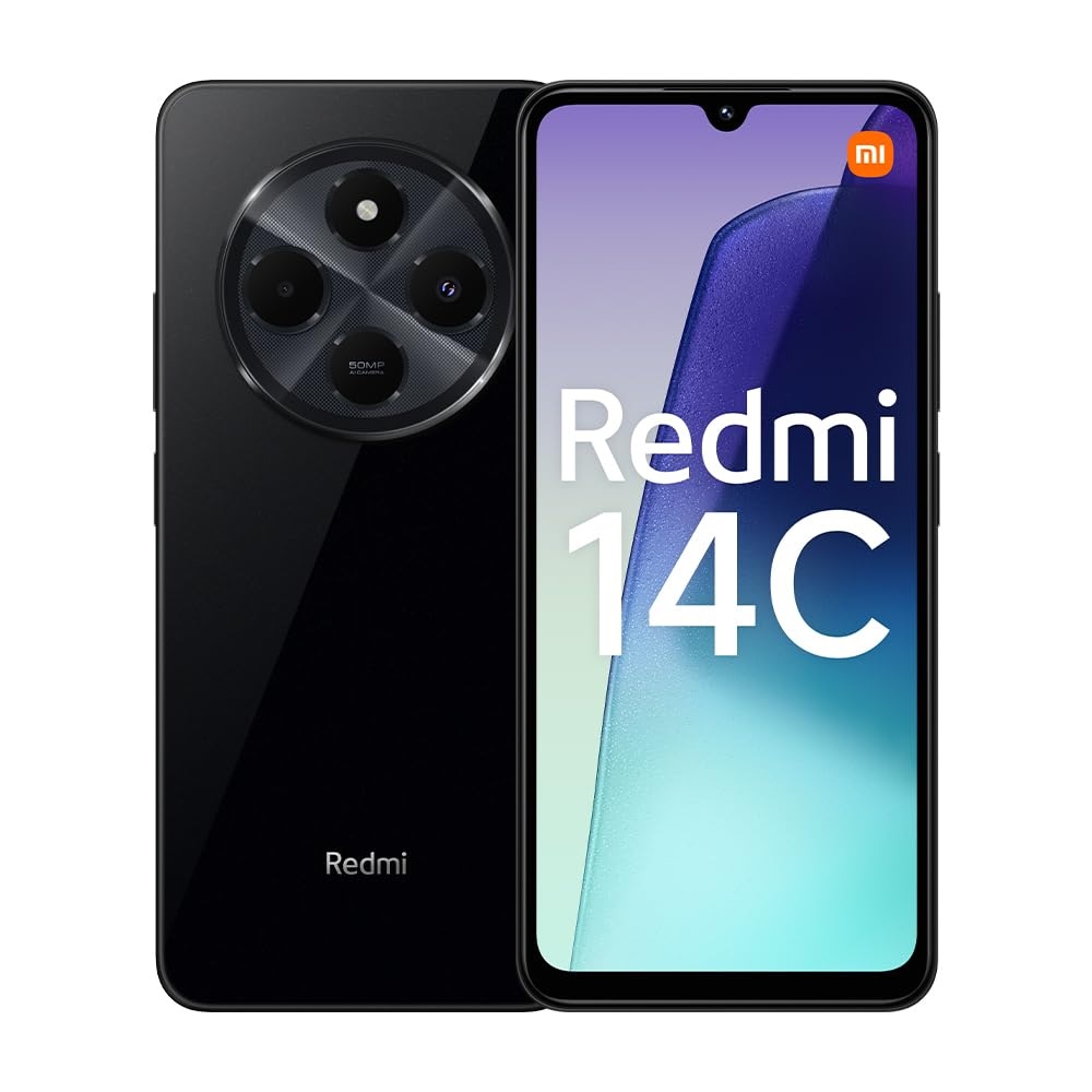 XIAOMI REDMI 14C 128Gb 4Ram Color Negro Nuevo Desbloqueado