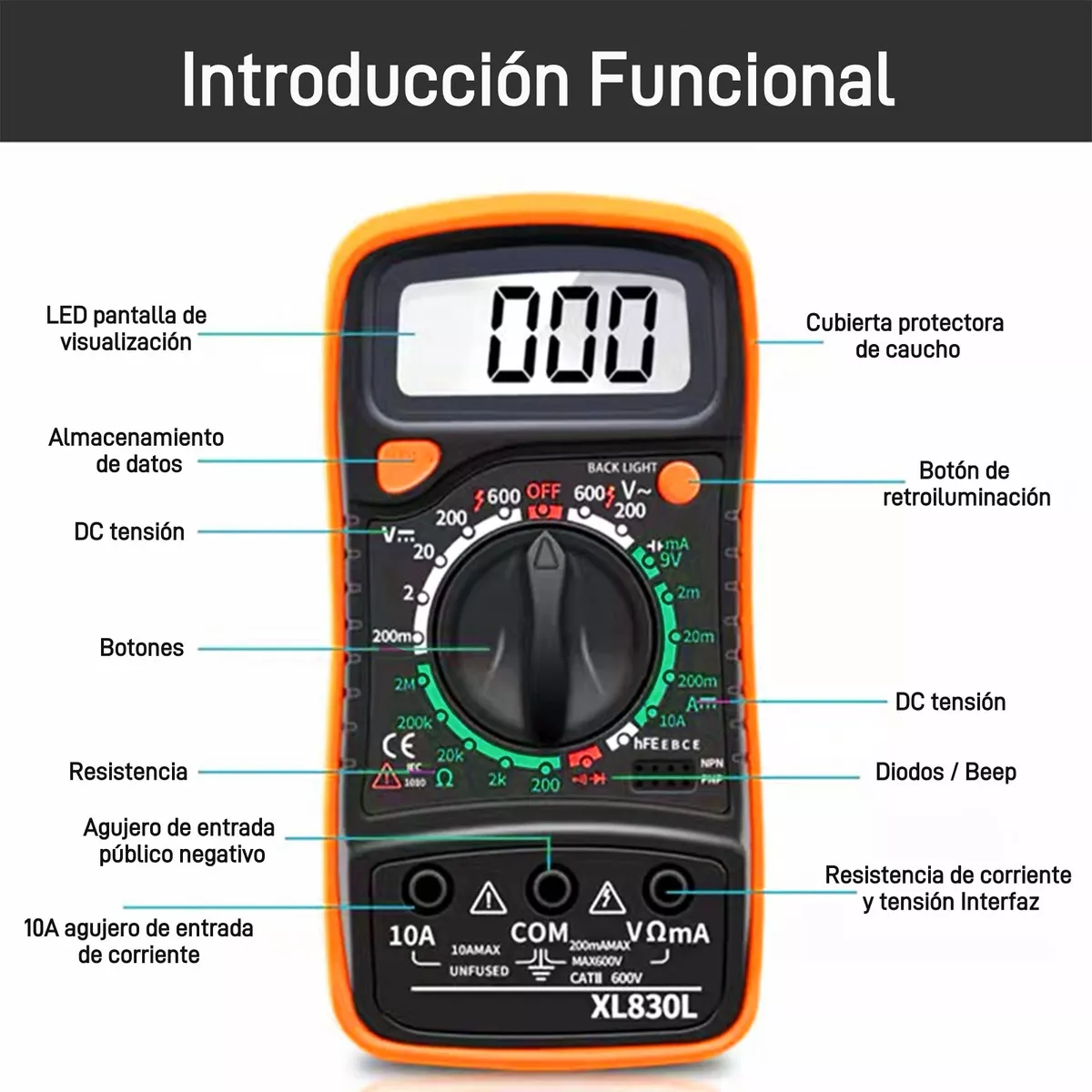 Estacion Soldadura Multimetro Pistola De Soldar Cautín 2 En1