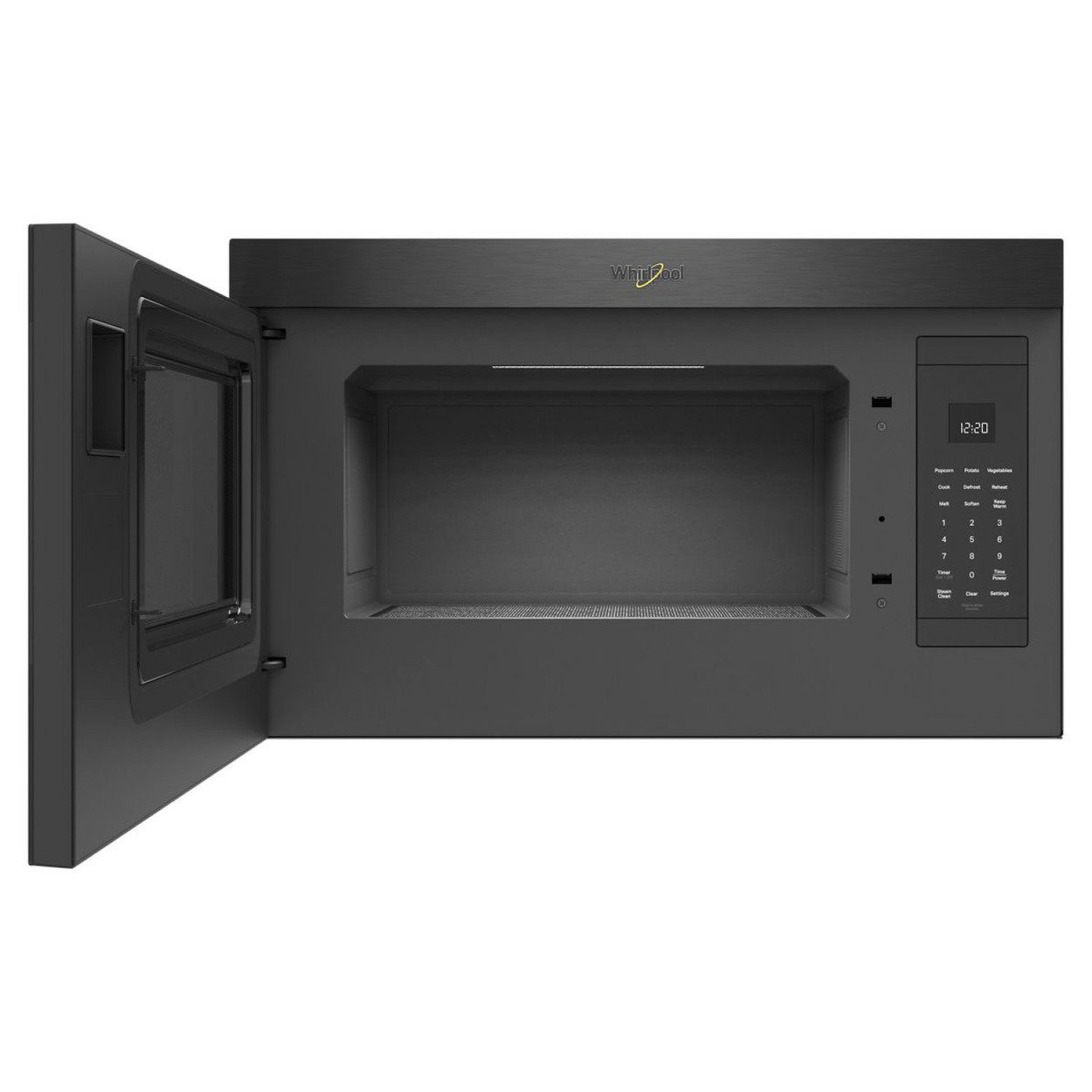 Microondas Campana Whirlpool WMMF5930PV de 1.1 p³ Acero Negro