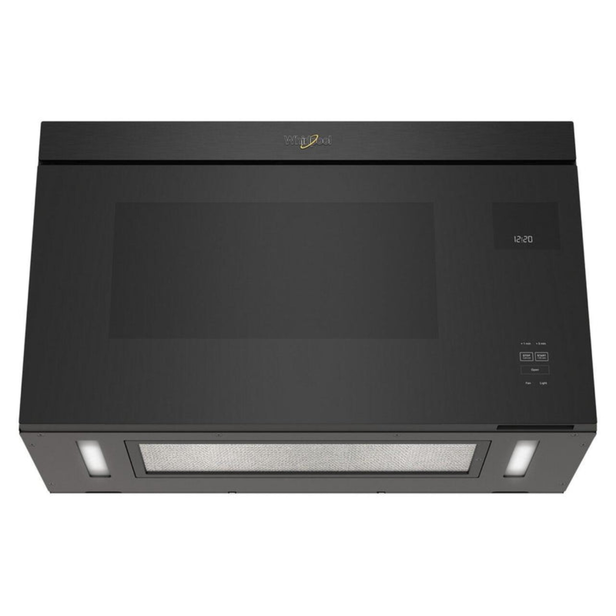 Microondas Campana Whirlpool WMMF5930PV de 1.1 p³ Acero Negro