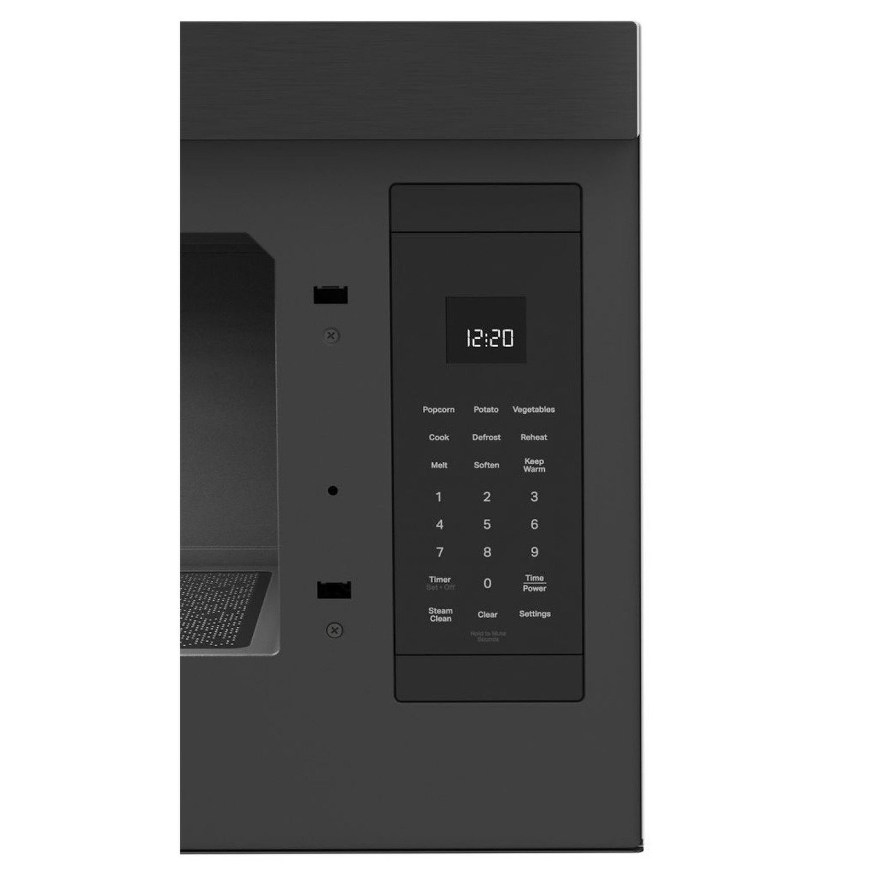 Microondas Campana Whirlpool WMMF5930PV de 1.1 p³ Acero Negro