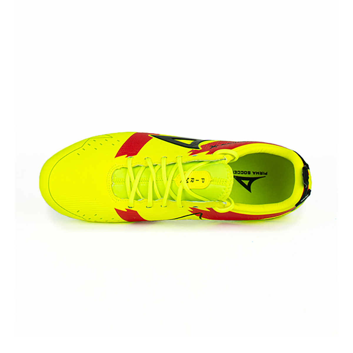 Pirma Botines Hombre Amarillo Rojo Futbol Rapido Tacos Multitaco Comodos Seguros
