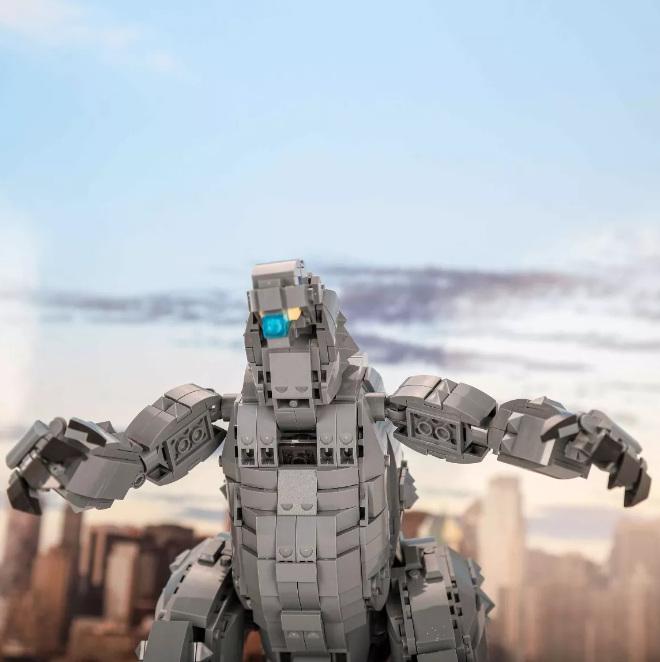Godzilla Brick Building Set Juguete De Construcción En Caja