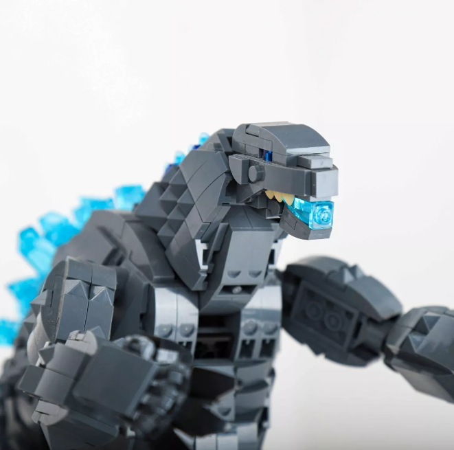 Godzilla Brick Building Set Juguete De Construcción En Caja