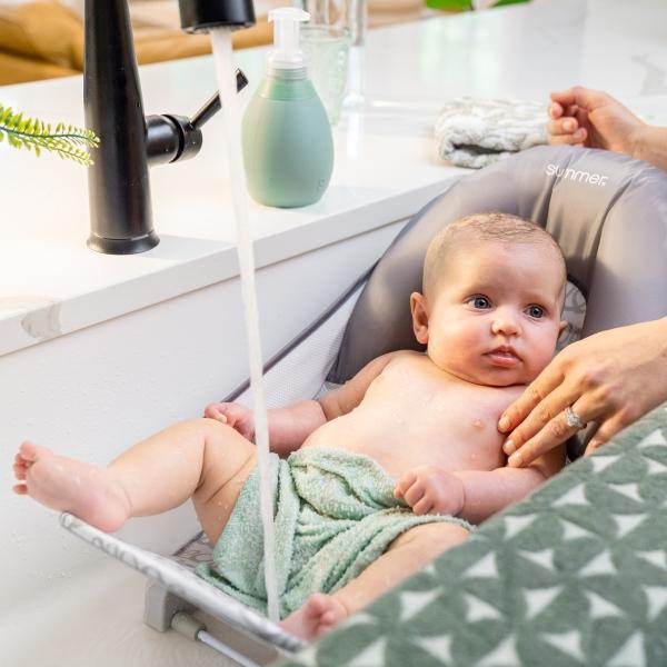 Bañera De Bebé Summer Infant Foldaway 2 Posiciones Portátil