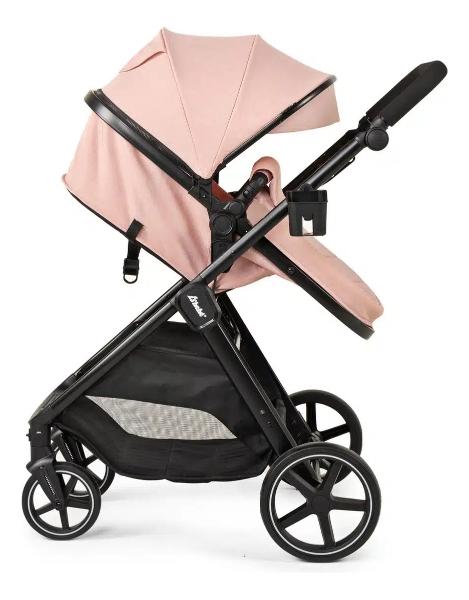 Carriola D Bebe Travel System King Con Autoasiento 1a Etapa rosa