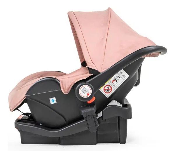 Carriola D Bebe Travel System King Con Autoasiento 1a Etapa rosa