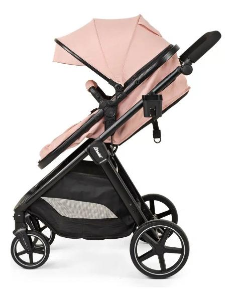 Carriola D Bebe Travel System King Con Autoasiento 1a Etapa rosa
