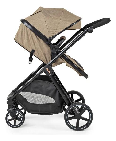 Carriola D Bebe Travel System King Con Autoasiento 1a Etapa beige