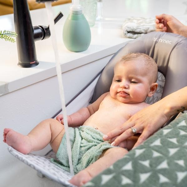 Bañera De Bebé Summer Infant Foldaway 2 Posiciones Portátil