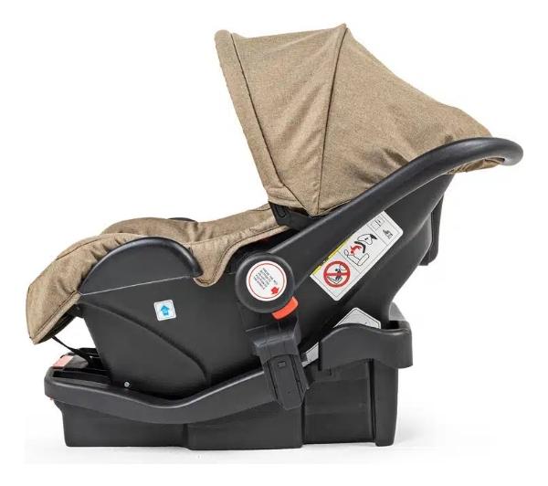 Carriola D Bebe Travel System King Con Autoasiento 1a Etapa beige